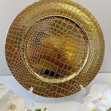 Plato Bajo de melamina 33cm - imagen 1