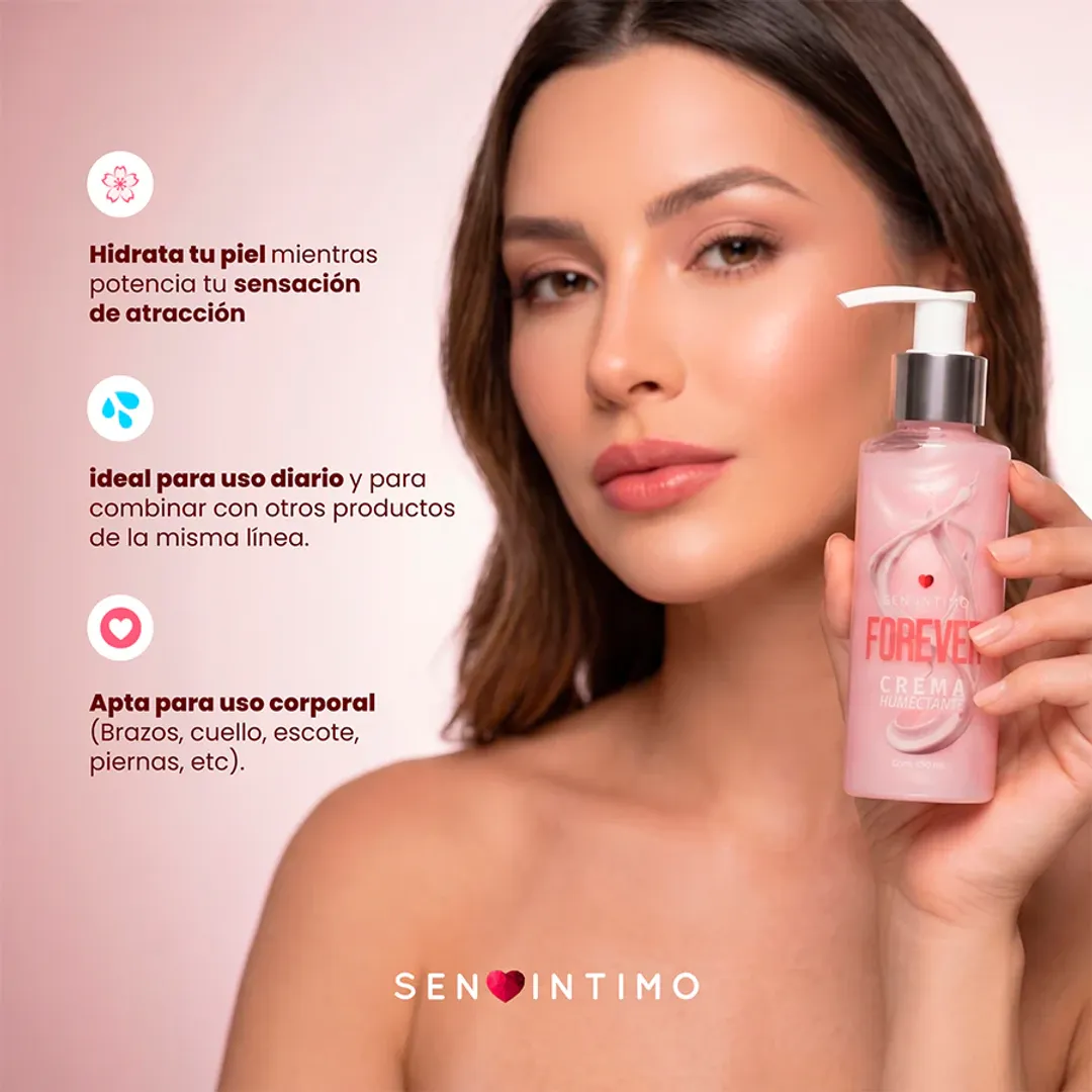 Forever Crema Humectante Con Phermonas X 125 Ml Sen Intimo