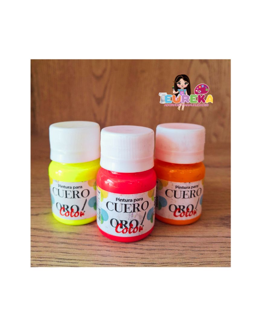 PINTURA PARA CUERO FLUORESCENTE