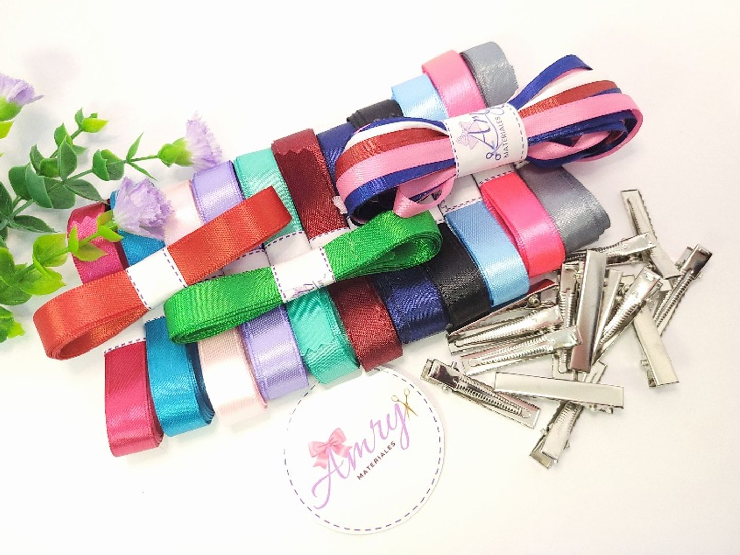 Kit 42mts Satin 1.2cm Surtidas 