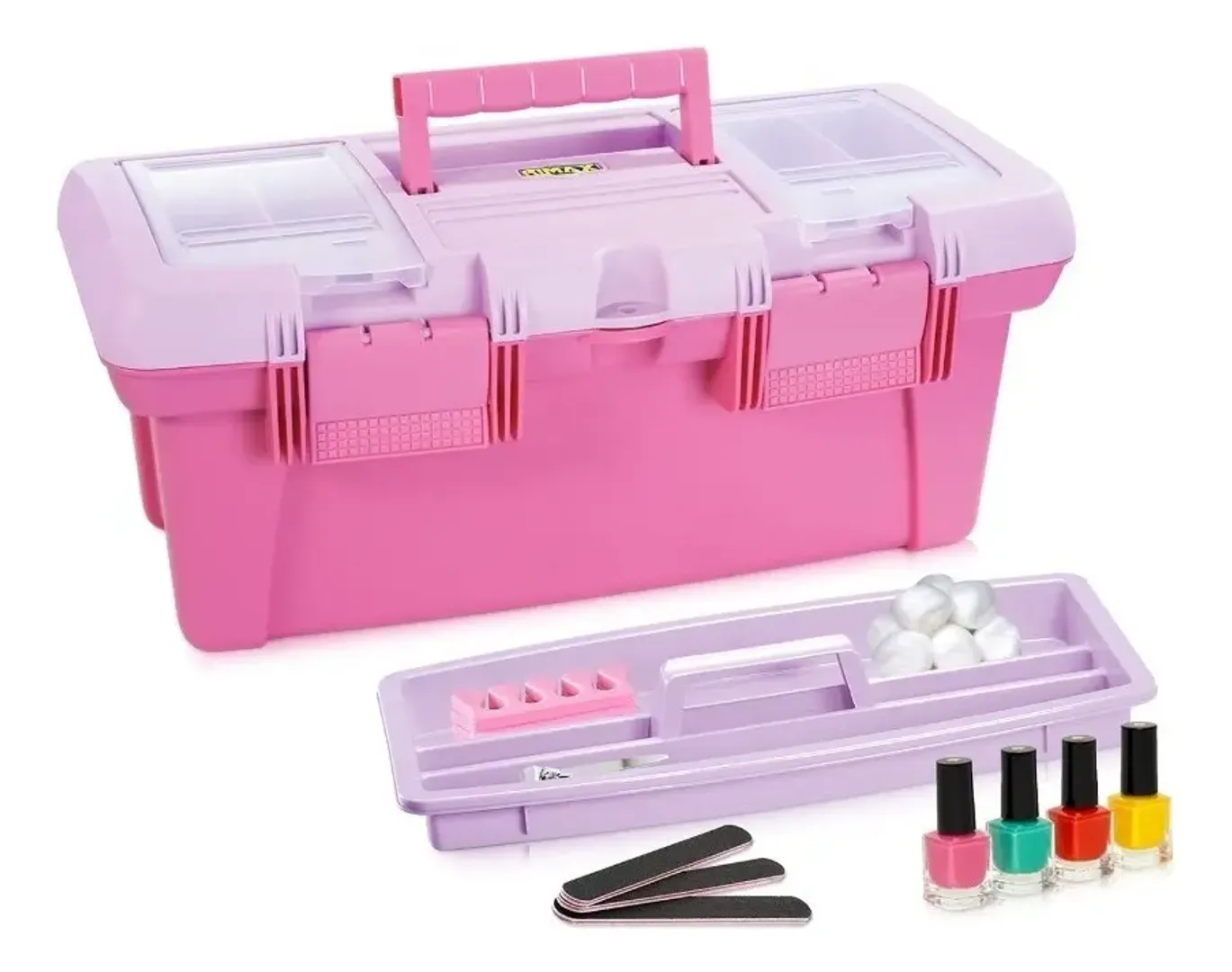CAJA VANITY RIMAX 18 PULGADAS ROSADA
