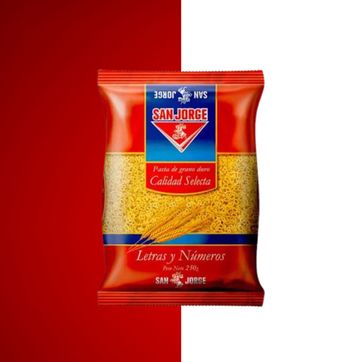 Imagen del producto SAN JORGE FIDEOS LETRAS