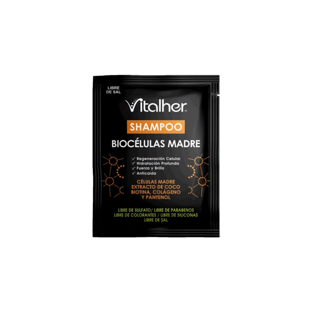 VITALHER SHAMPOO BIOCELULAS MADRE SACHET 30ML