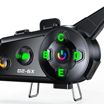 Imagen del producto INTERCOMUNICADOR MOTO D2X6