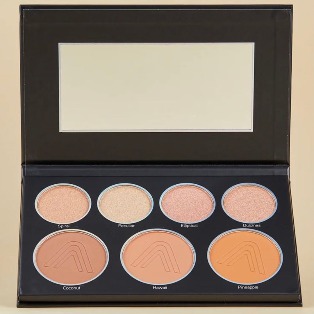 PALETA DE CONTORNOS E ILUMINADORES GLAMBLACK ATENEA 