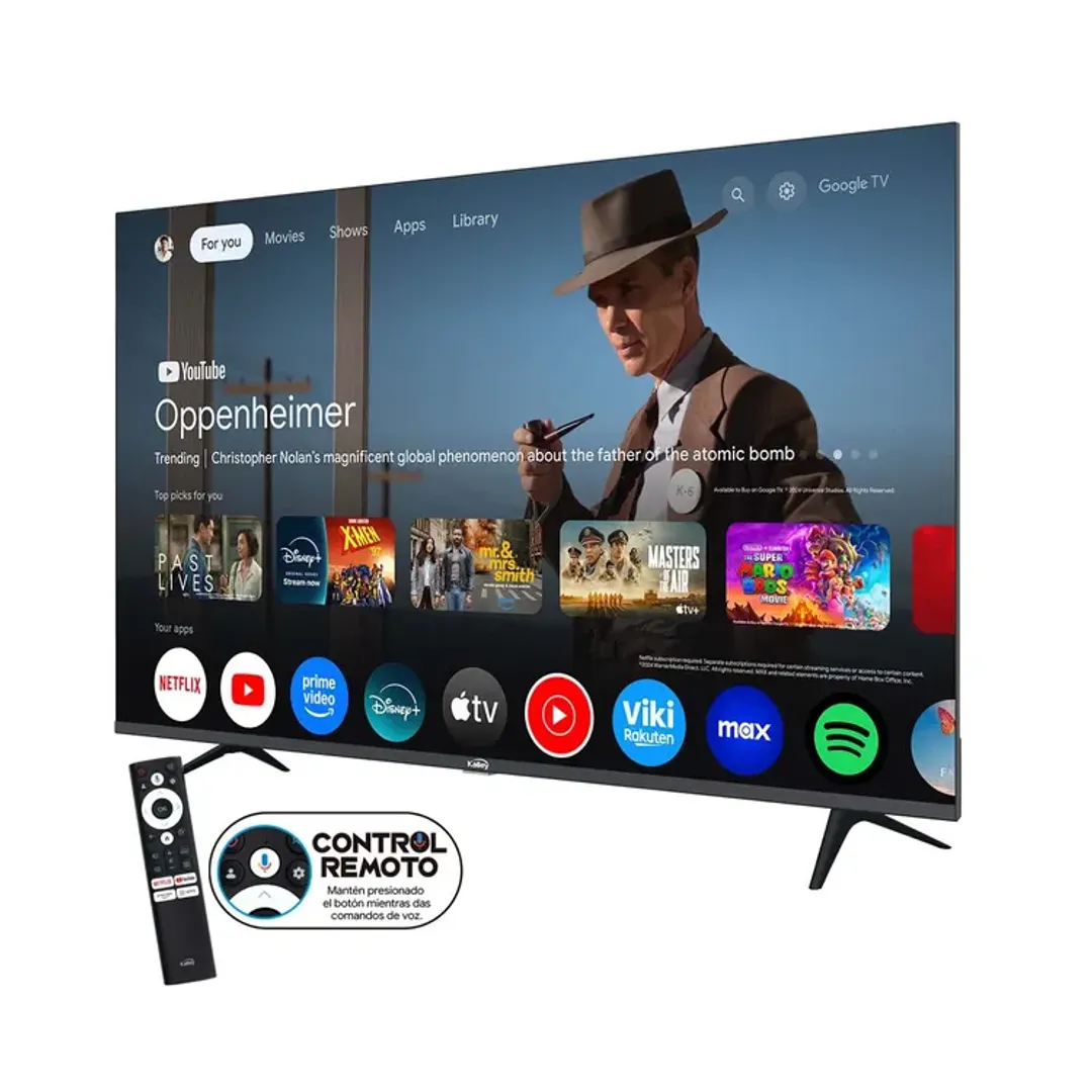 LED KALLEY 65" GOOGLE 4K MAX CONTROL VOZ