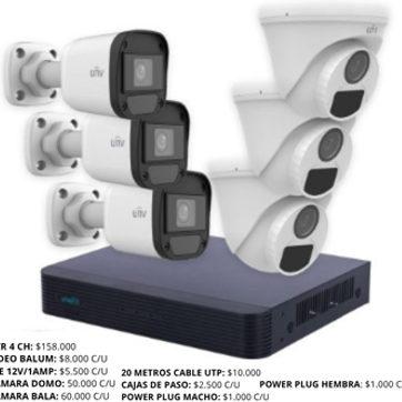 Imagen del producto KIT UNIVIEW X6
