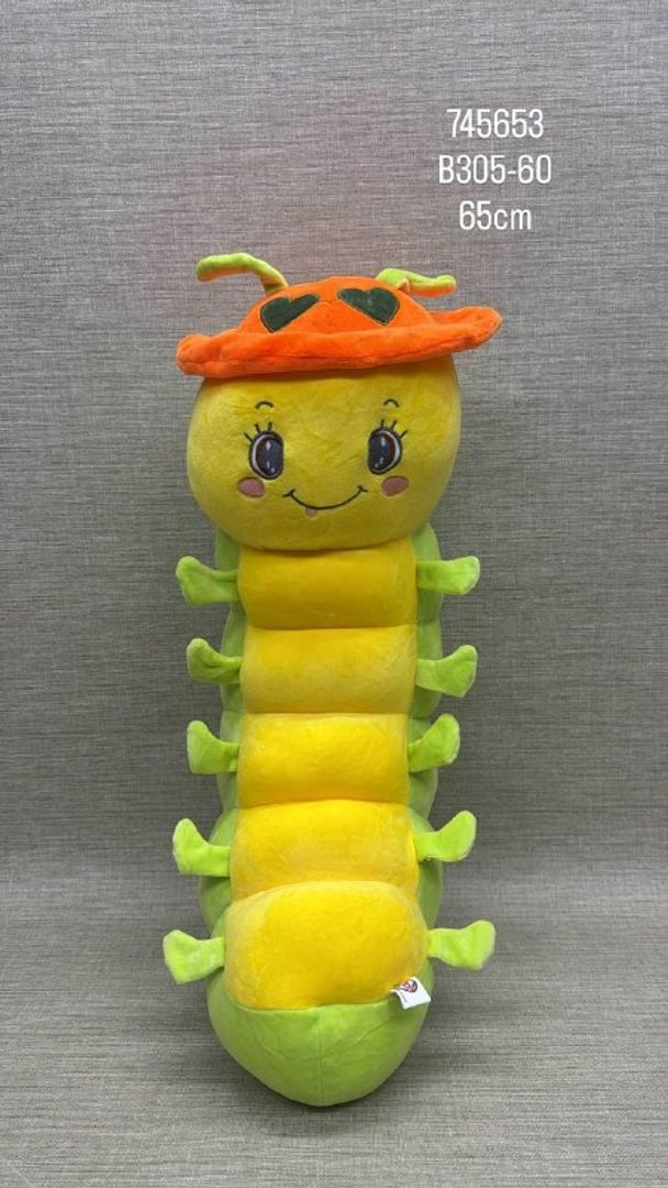ORUGA CON SOMBRERO 65 CM