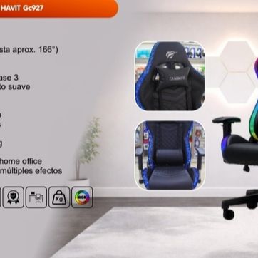 Imagen del producto SILLA GAMER RGB HAVIT 