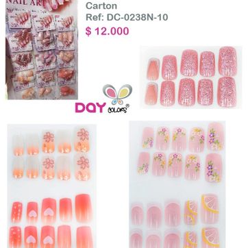 Imagen del producto DC0238N-10 UÑAS DECORADAS