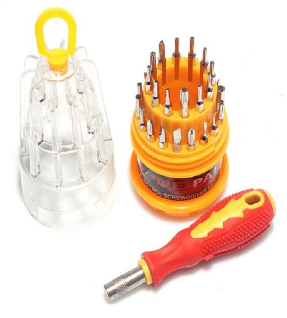 Kit de destornilladores 31 en 1