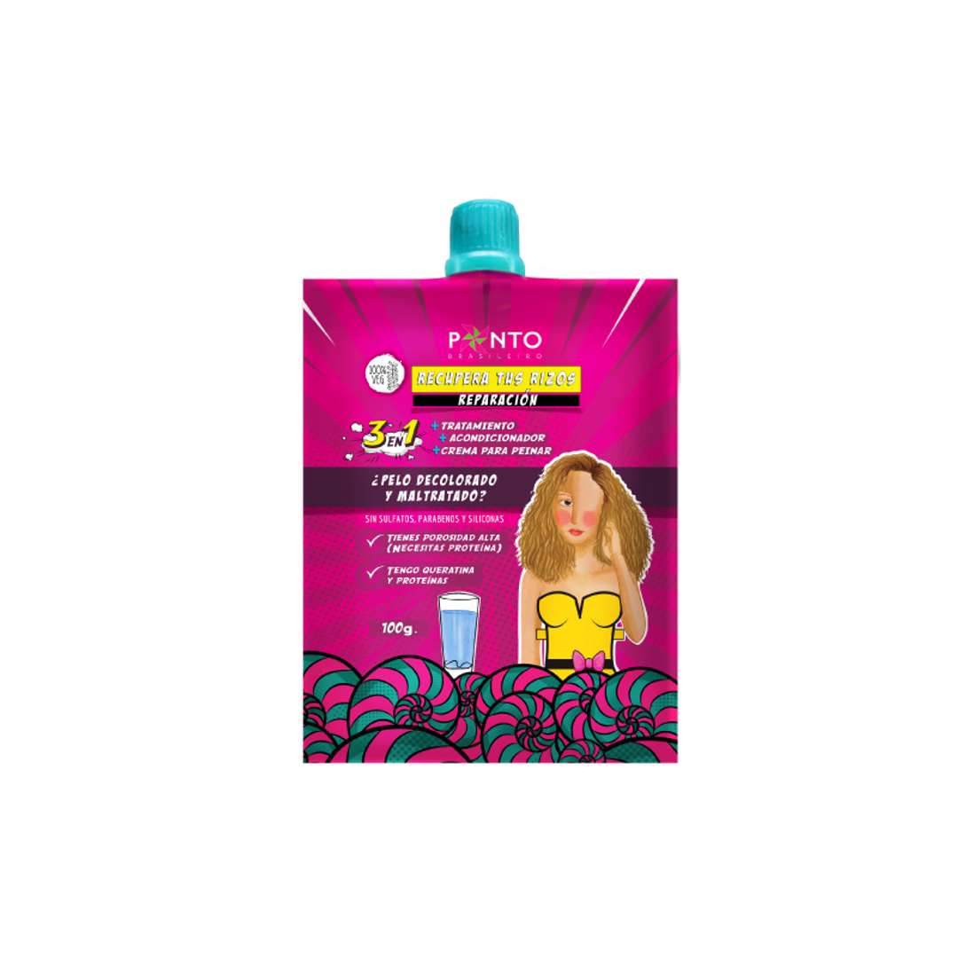 Sachet Tratamiento 3 en 1 Reparación - 100gr