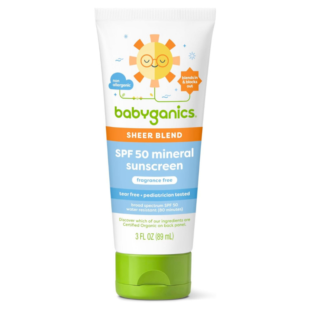 Bloqueador Crema SPF50 BABYGANICS