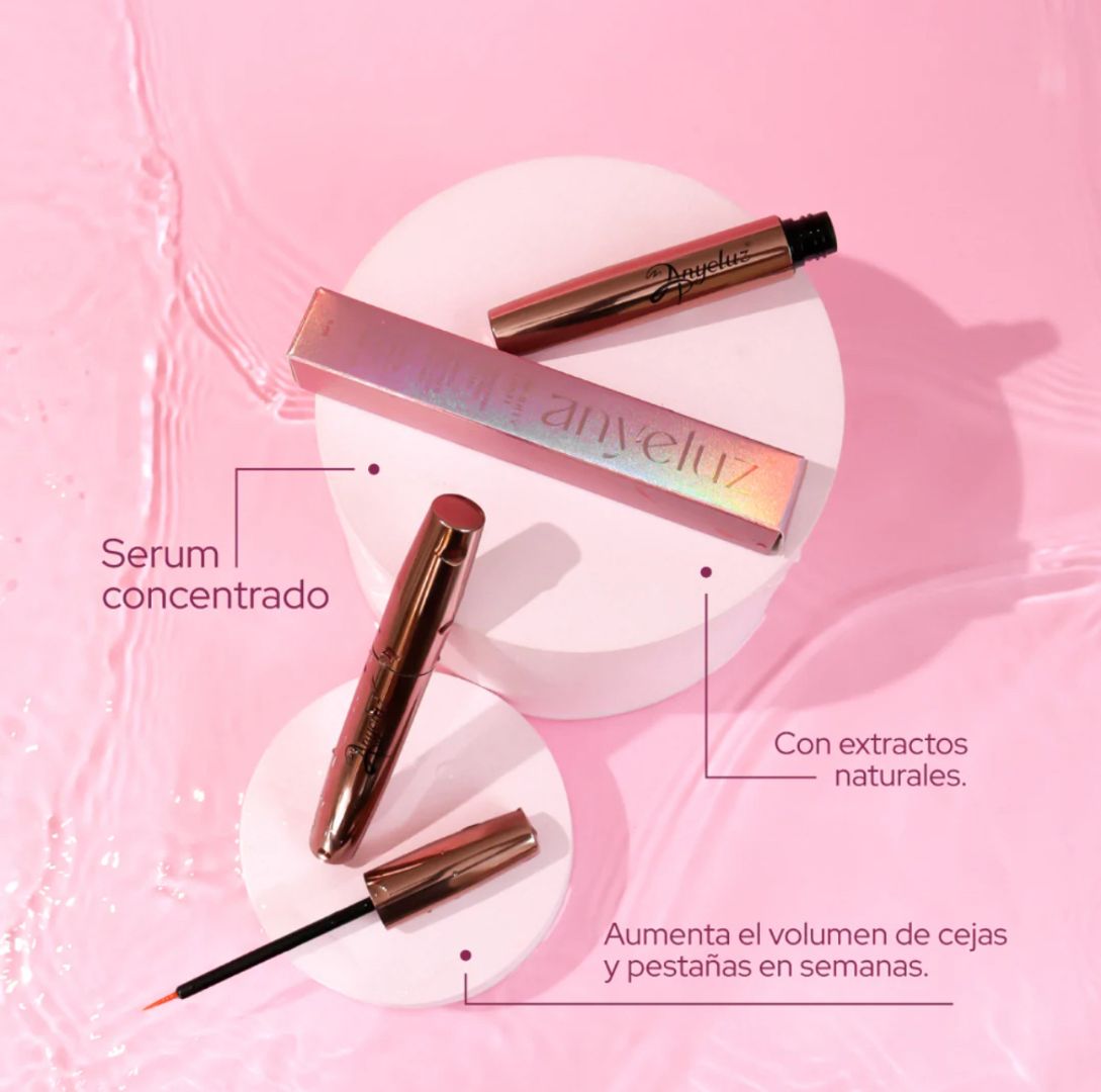 Serum alargador de pestañas y cejas 