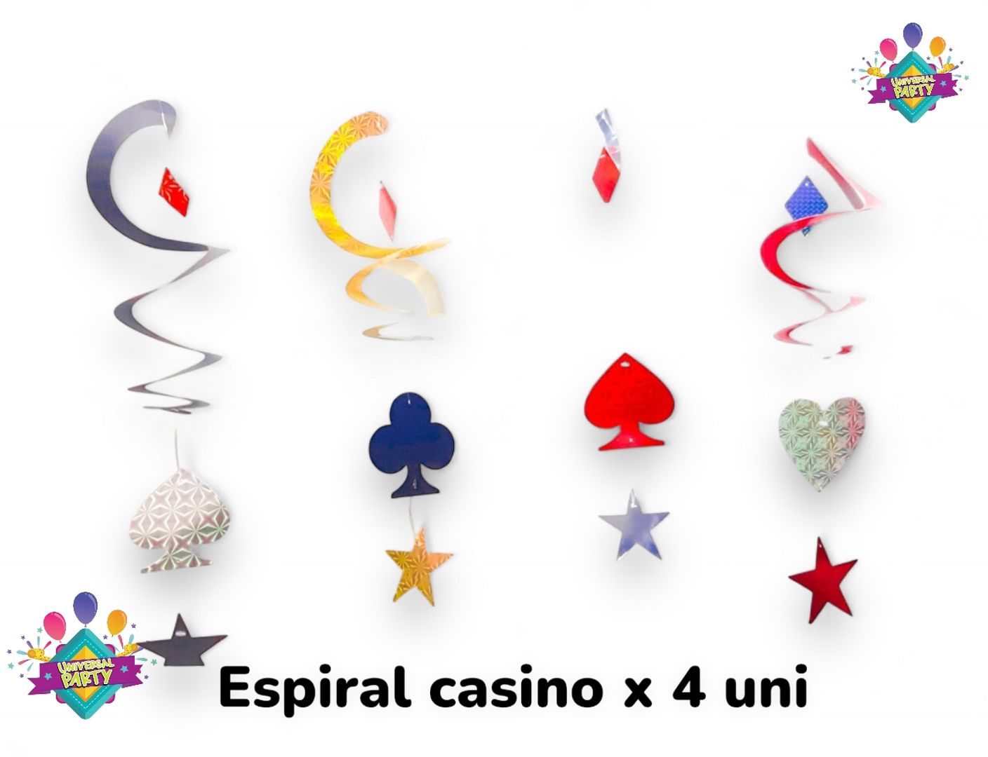 ESPIRAL CASINO X 4 UNI