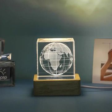 Cubo en vidrio 5x5cm  - imagen 1
