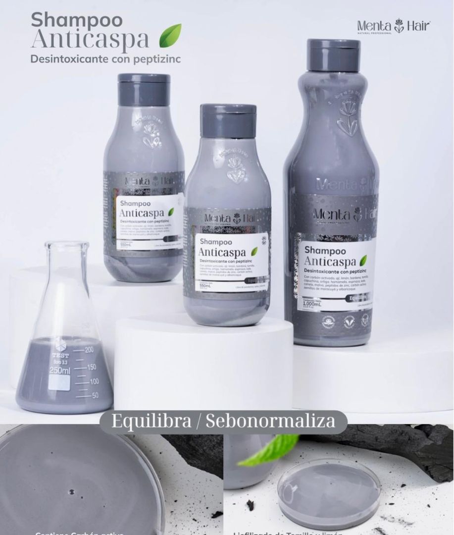 MENTA HAIR SHAMPOO ANTICASPA