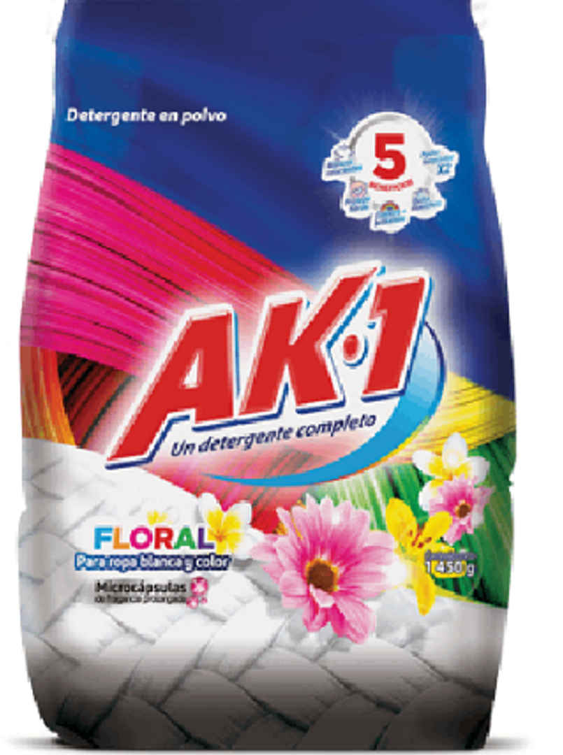 DETERGENTE AK-1 FLORAL*3KG