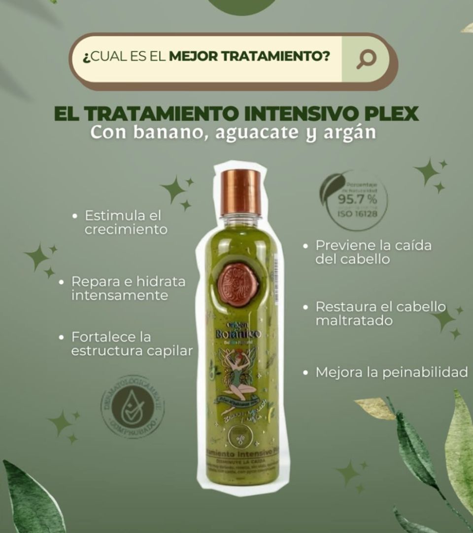 Tratamiento plex Ritual origen botanico 