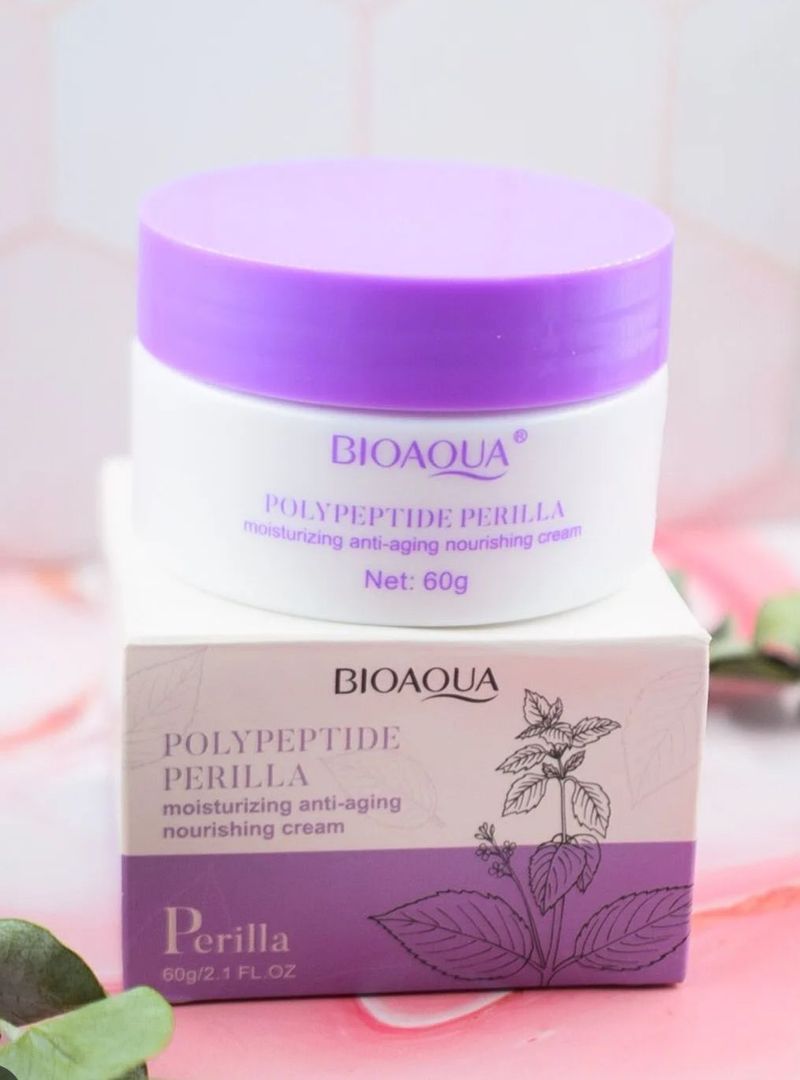 CREMA POLYPEPTIDOS Y PERILLA BIOAQUA 
