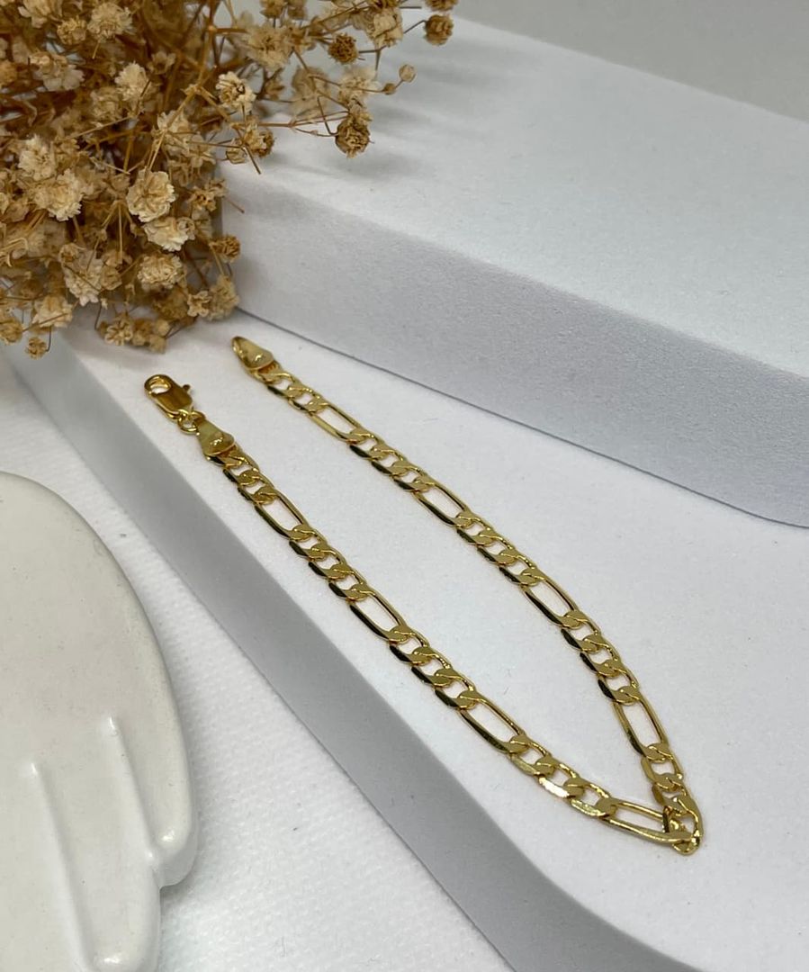 Pulsera cartier 3*1 gruesa de 20cm y 5mm plana