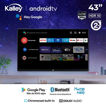 LED KALLEY 43 ANDROIDTV CONTROL VOZ - imagen 3