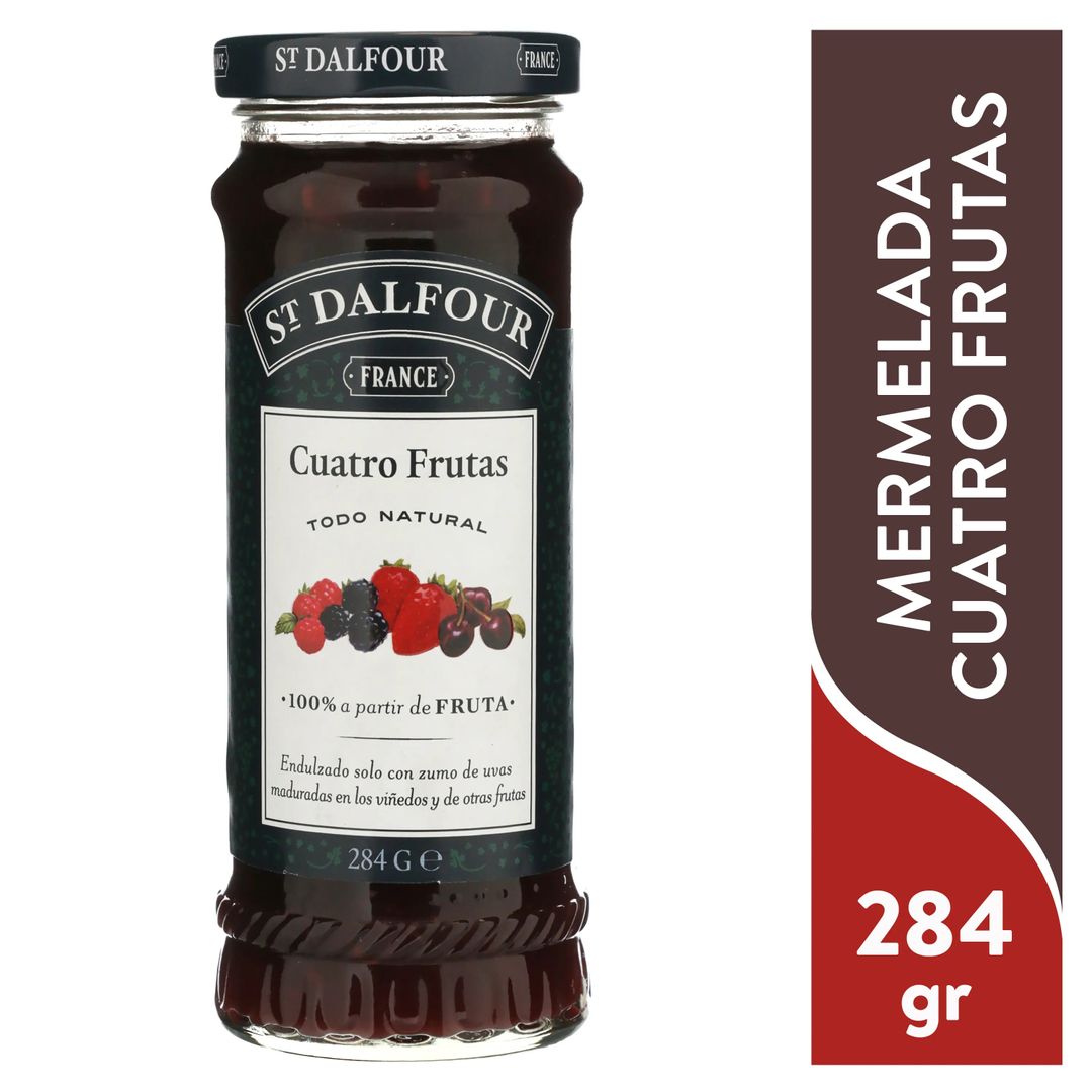 MERMELADA 4 FRUTAS ST DALFOUR*284G