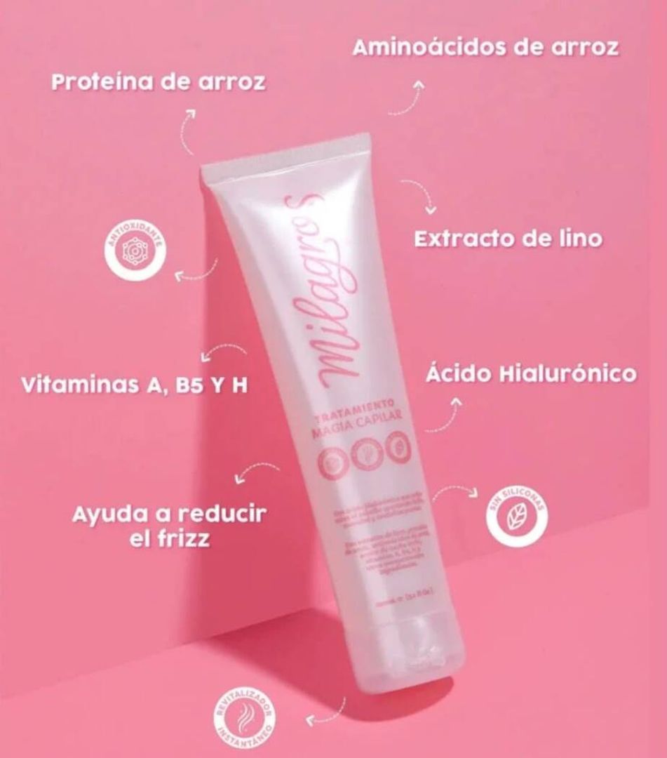MILAGROS TRATAMIENTO MAGIA CAPILAR ANTI-FRIZZ
