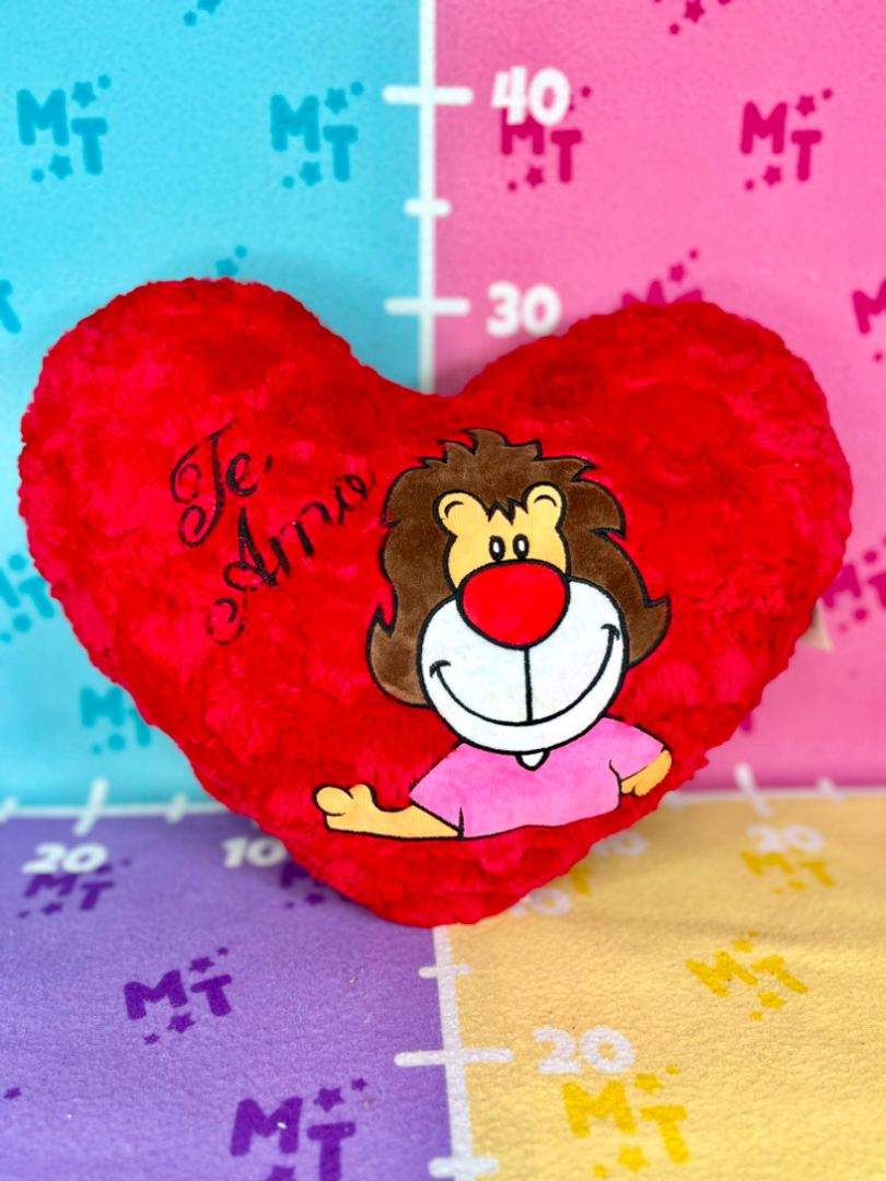 Corazón mensajes animales 30cm IGV