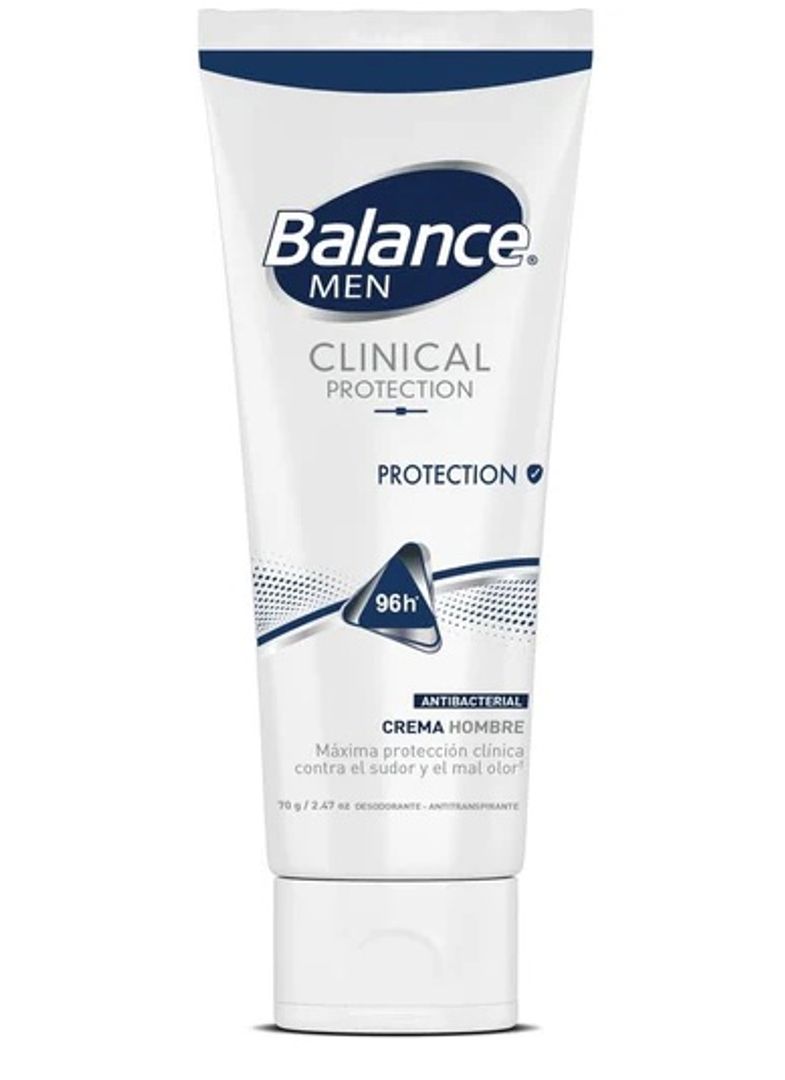 DESODORANTE BALANCE 70G CLINICAL MEN CREMA