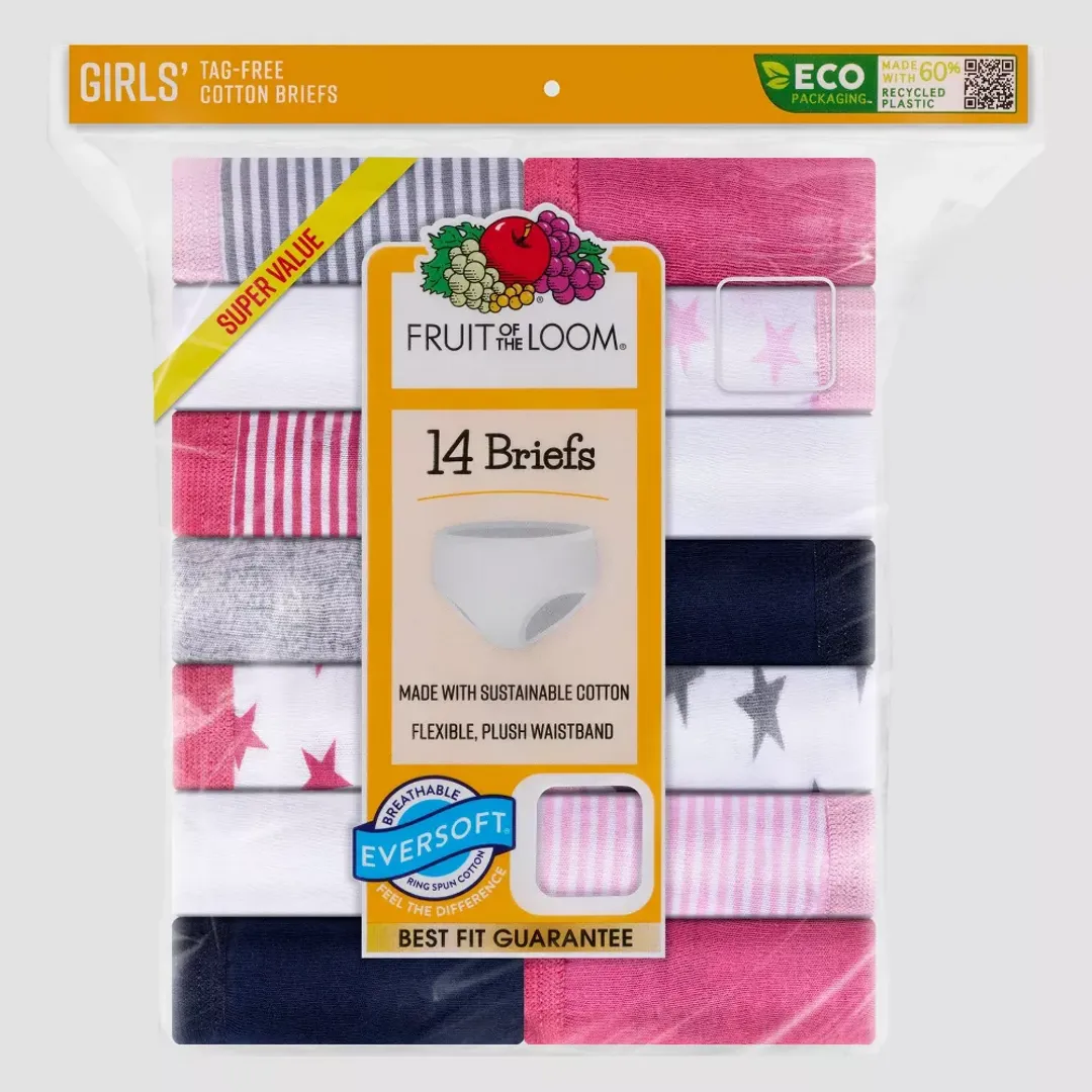 T4 Set x14 Panties FRUIT OF THE LOOM