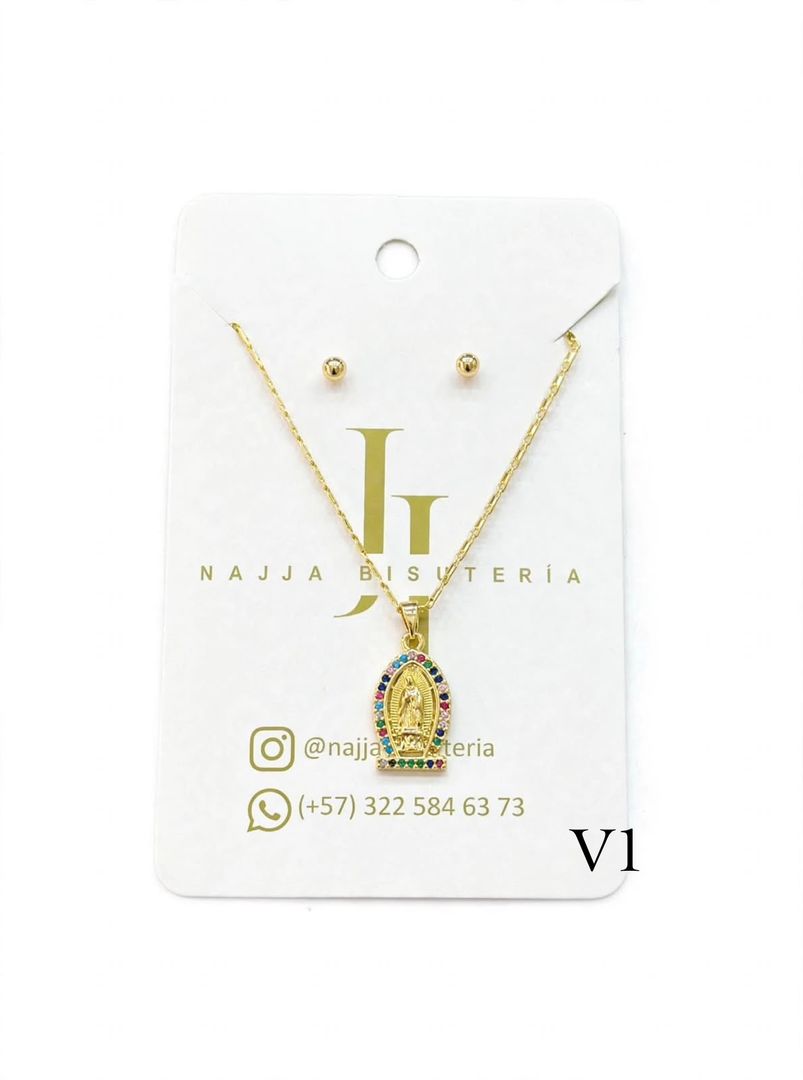 Collar Rodinado Virgen