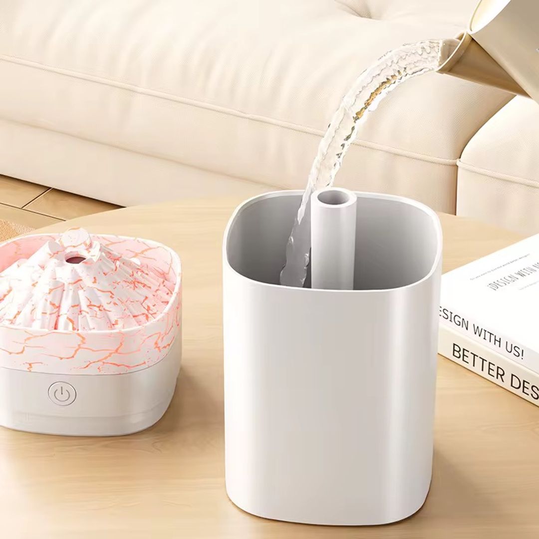 Humidificador volcán led 
