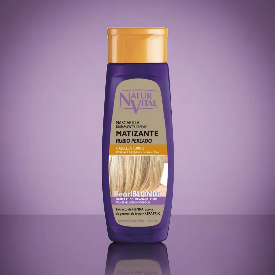 MASCARILLA RUBIO PERLADO NATUR VITAL X 300ML