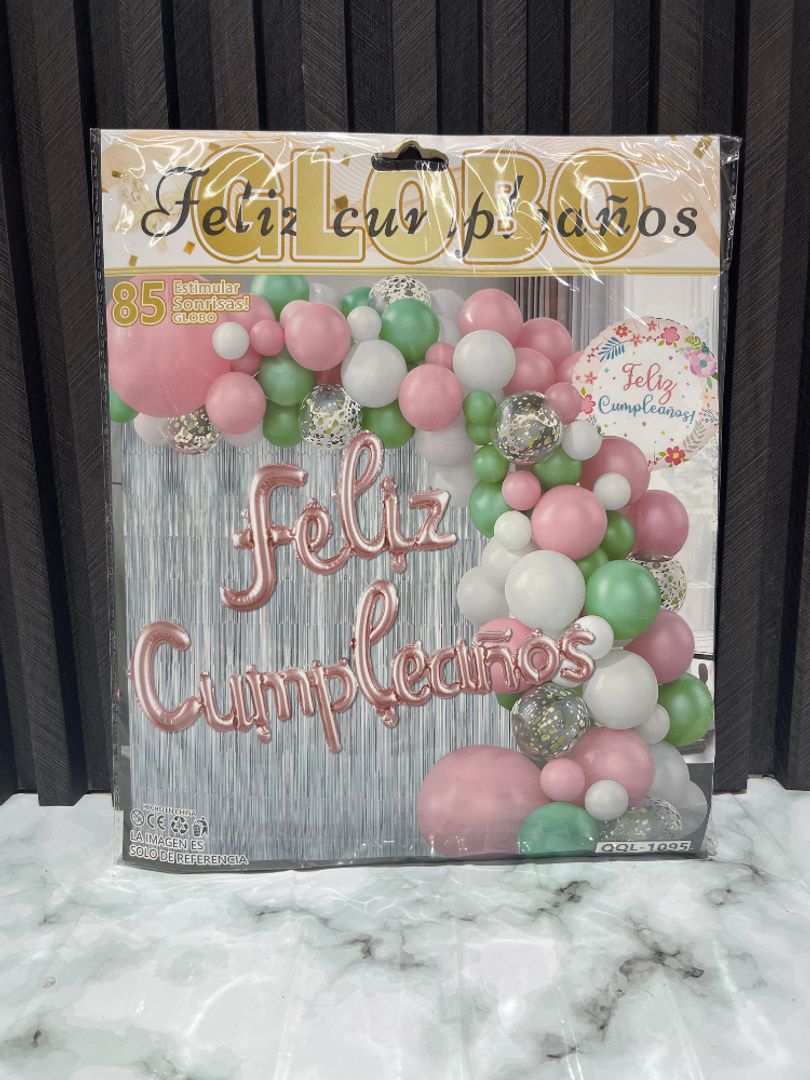 ARCO DE GLOBOS 85 PCS 
