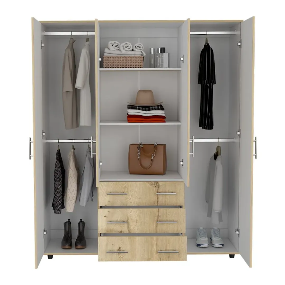 CLOSET FONTAN 179X150X49 DUNA BLANCO