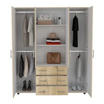 CLOSET FONTAN 179X150X49 DUNA BLANCO - imagen 4