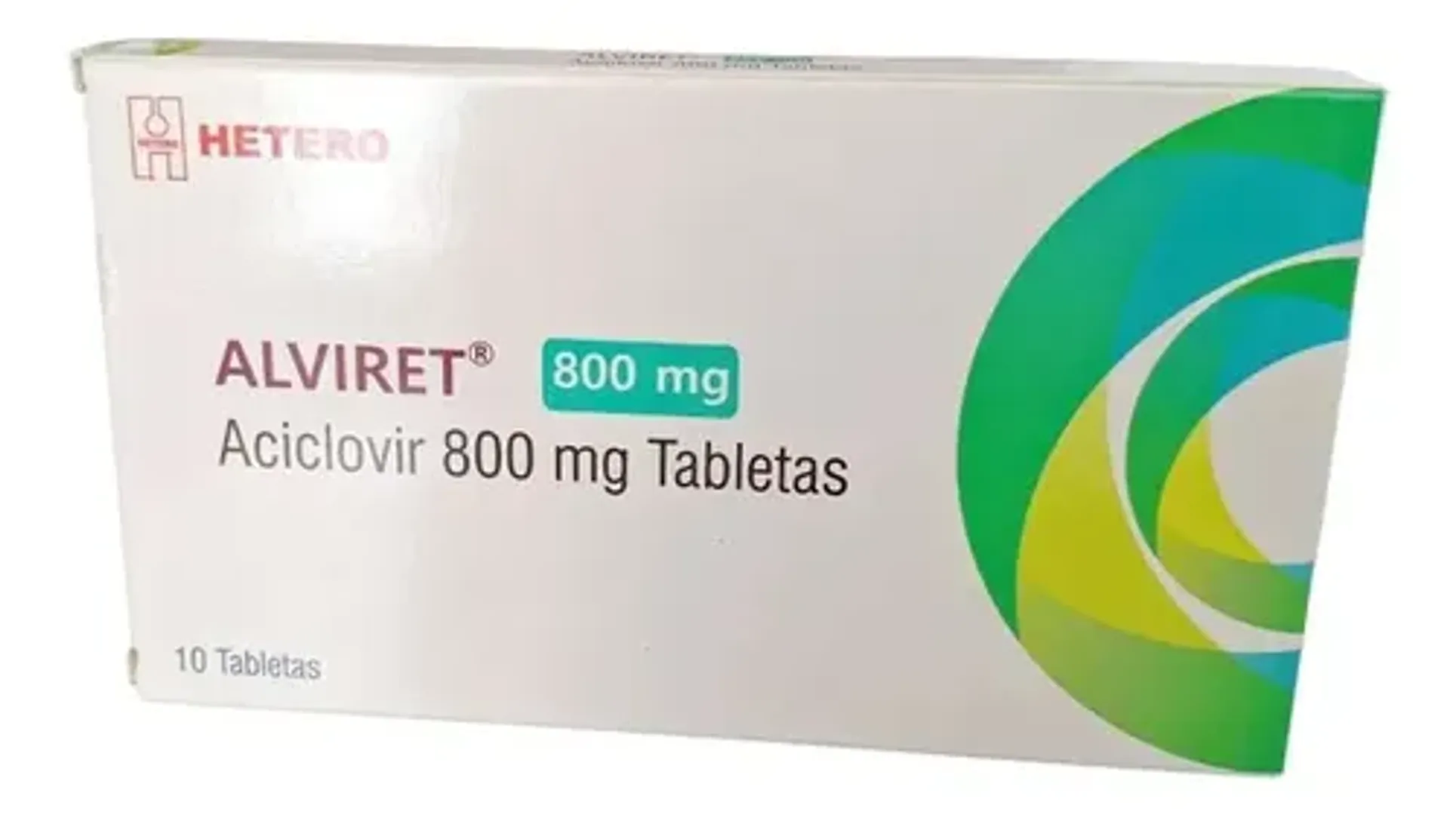 ACICLOVIR 800MG HETERO DIS X 10 TAB FV 09-26