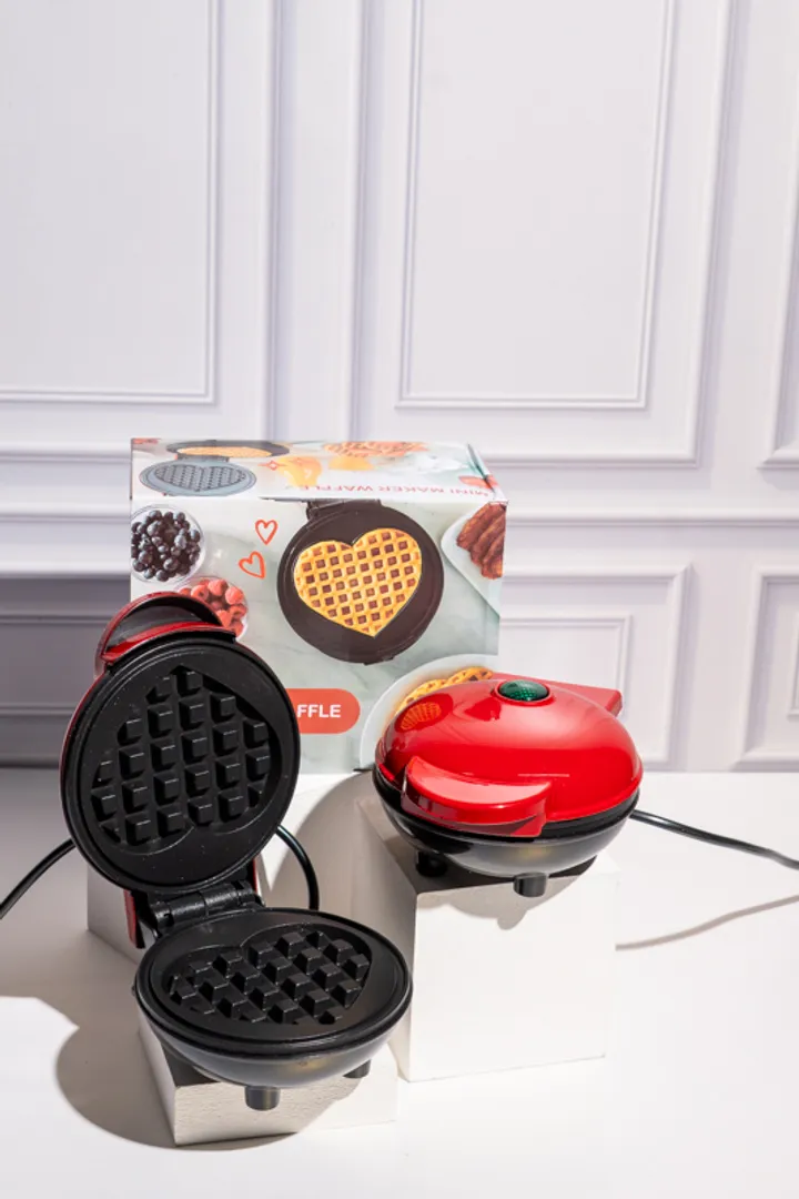 MINI WAFFLERA CORAZÓN 