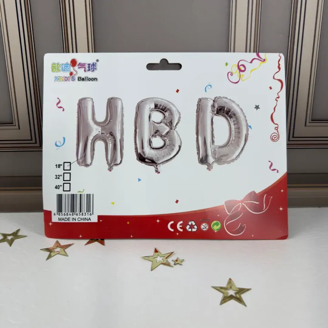LETRA HBD