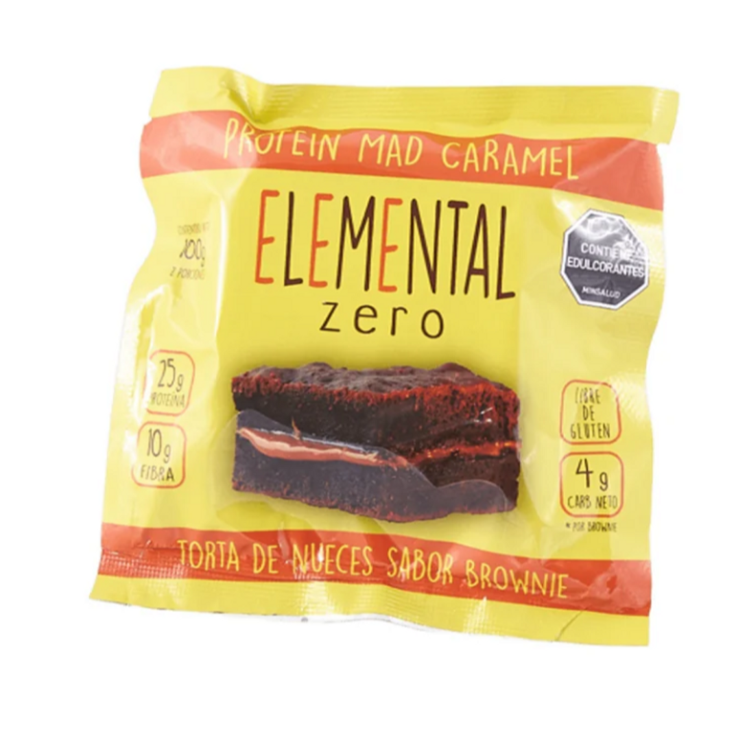 BROWNIE ELEMENTAL PROTEINA PSYCHO MAD CARAMEL