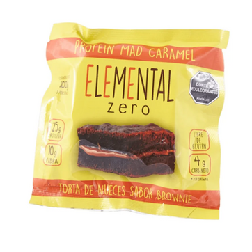 Imagen del producto BROWNIE ELEMENTAL PROTEINA PSYCHO MAD CARAMEL