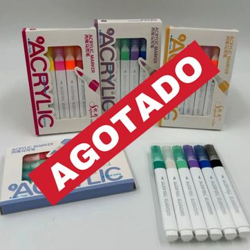 Imagen del producto MARCADOR ACRILICO X6UNDS
