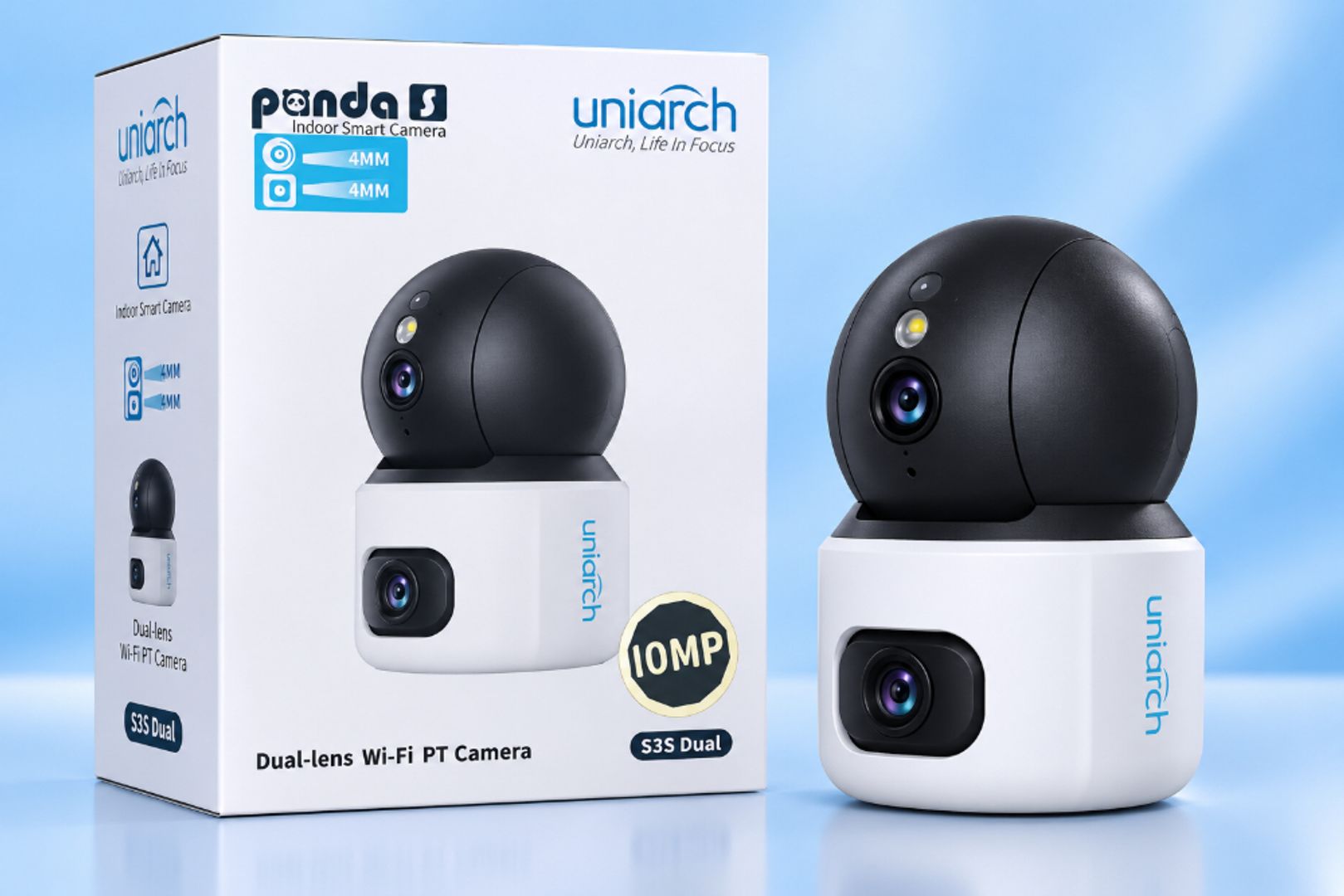 Cámara Uniarch Panda S3S Dual 10MP