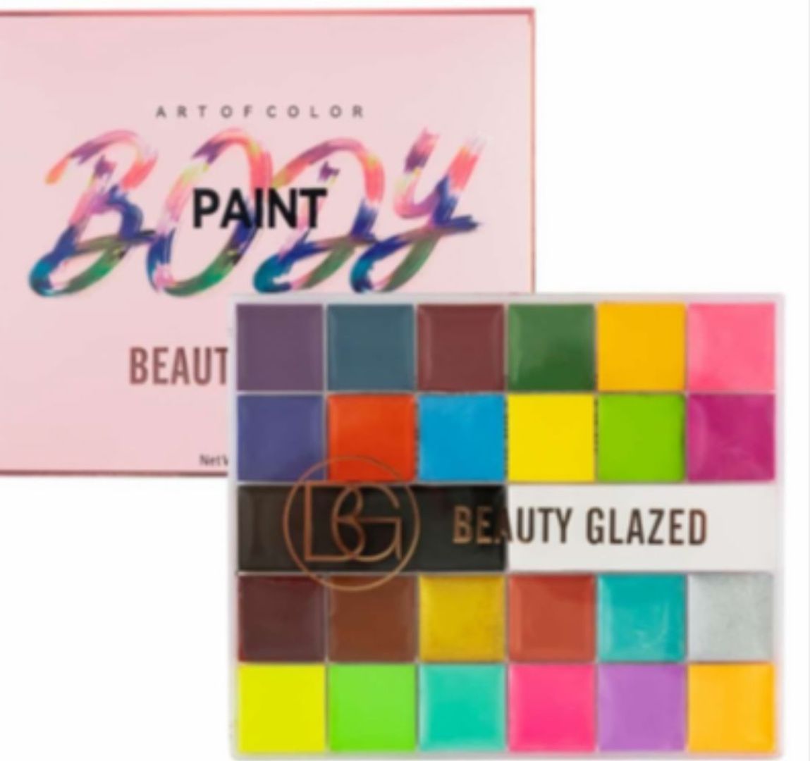PALETA DE SOMBRAS CREMOSA ACUARELA BEAUTY GLAZED