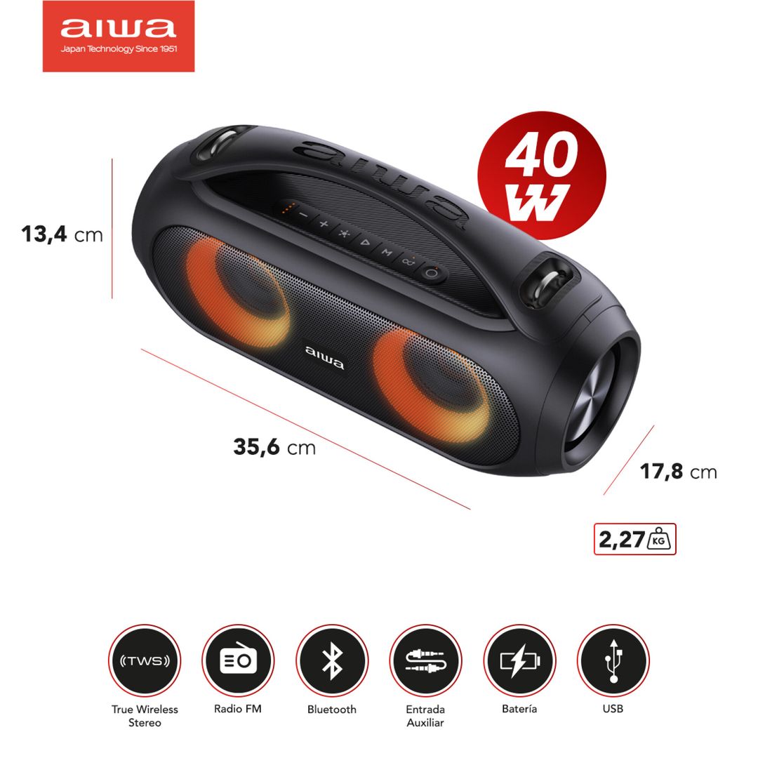 PARLANTE AIWA S-500