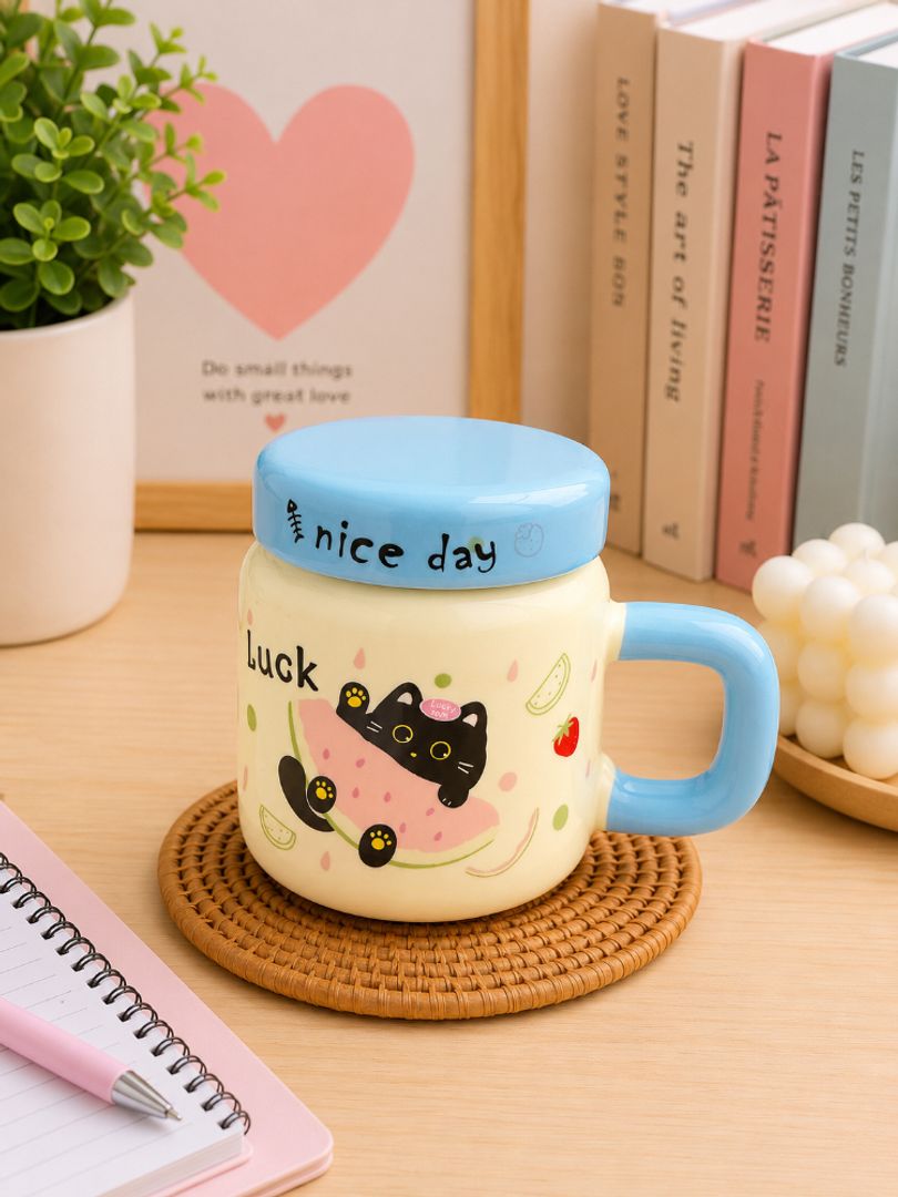 Mug cerámico gatito 