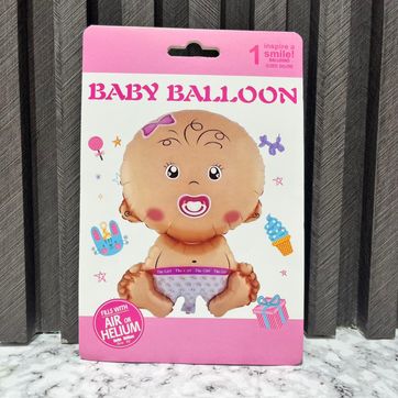 GLOBO BEBE METALIZADO - imagen 1