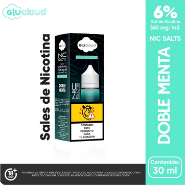Imagen del producto Glucloud E-liquid Esencia Doble Menta 5% Nicotina