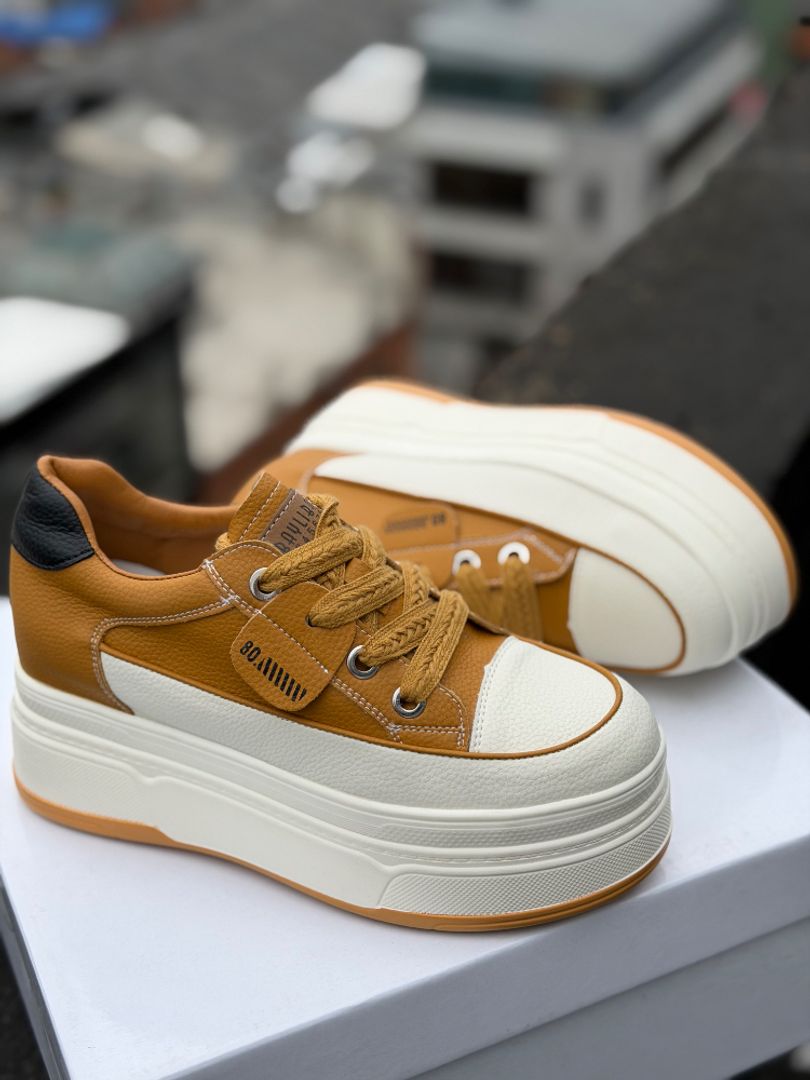 TENIS YELLOS PLATFORM